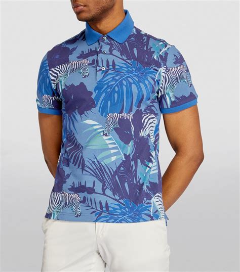 Etro Floral Print Polo Shirt .